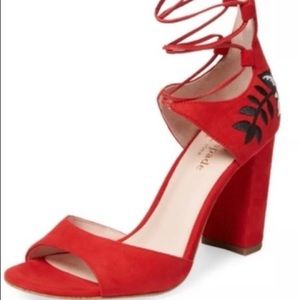 Kate Spade Red Hot Oasis Pump 👠